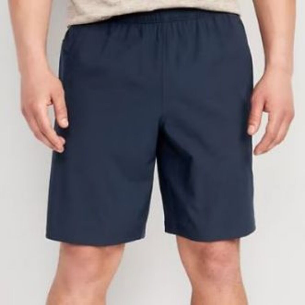 Old Navy Woven Shorts XL 14–16 Husky Navy Blue NWT Athletic Elastic Waist